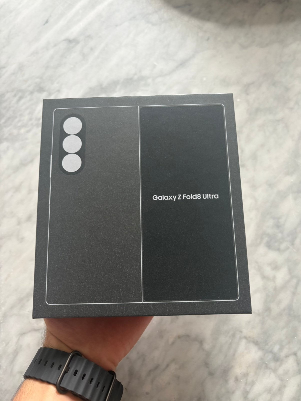 Samsung Galaxy Z Fold 8 Ultra 256GB Graphite Neuf scellé, Enlèvement ou Envoi, Comme neuf, Galaxy Z Fold, Sans abonnement
