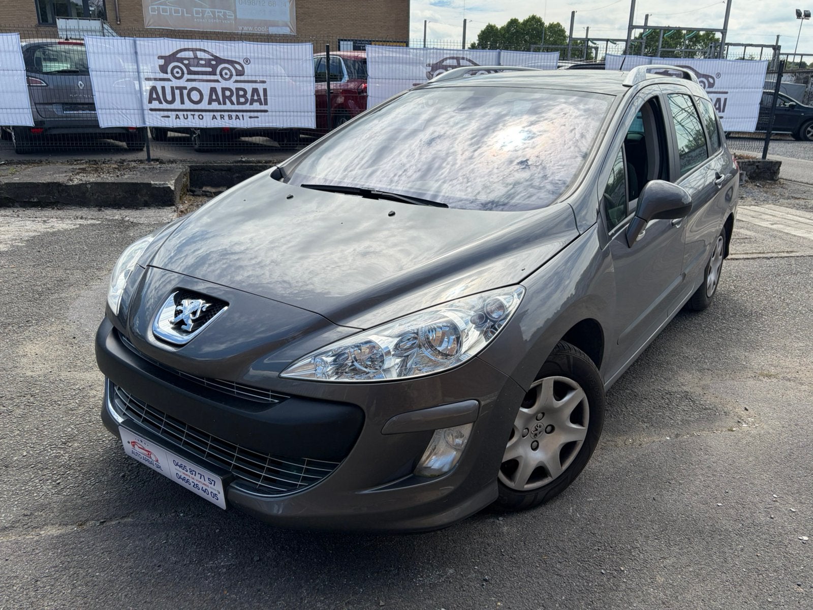 Peugeot 308 SW 1.6 HDi Confort Pack, Auto's, Dealer onderhouden, Stof, Zwart, 4 cilinders