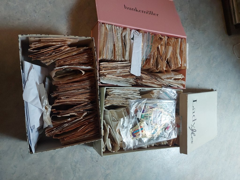 Sigarenbandjes, Verzamelen, Rookartikelen, Aanstekers en Luciferdoosjes, Ophalen, Gebruikt, Sigarenbandjes