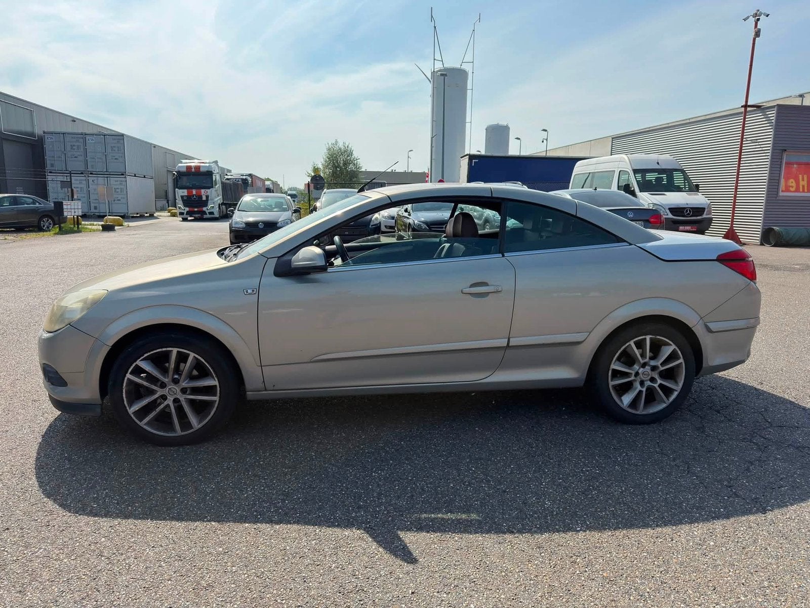 Opel Astra 1.6 16 V Cabriolet — EXPORTATION/COMMERCE, Autos, Argent ou Gris, Achat, Entreprise, Cabriolet