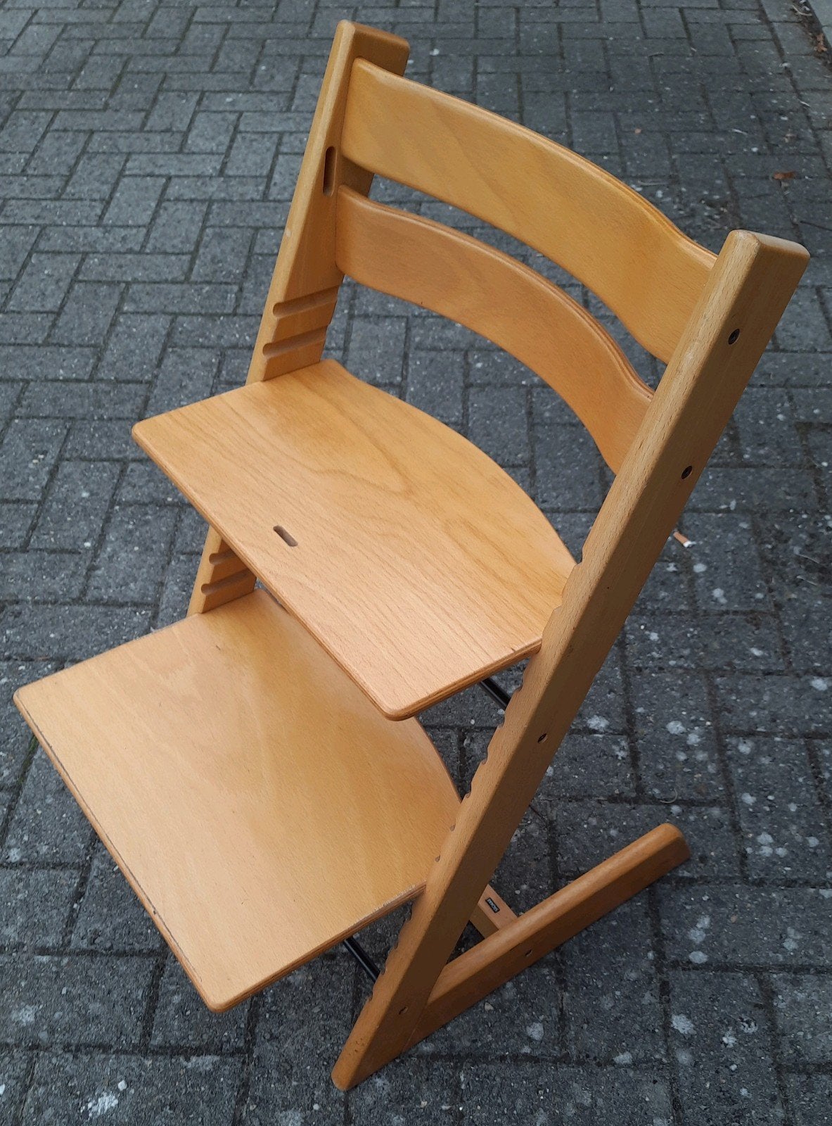 Chaise pour bébé Stokke Tripp Trapp, Enlèvement, Comme neuf, Chaise évolutive, Coulissant