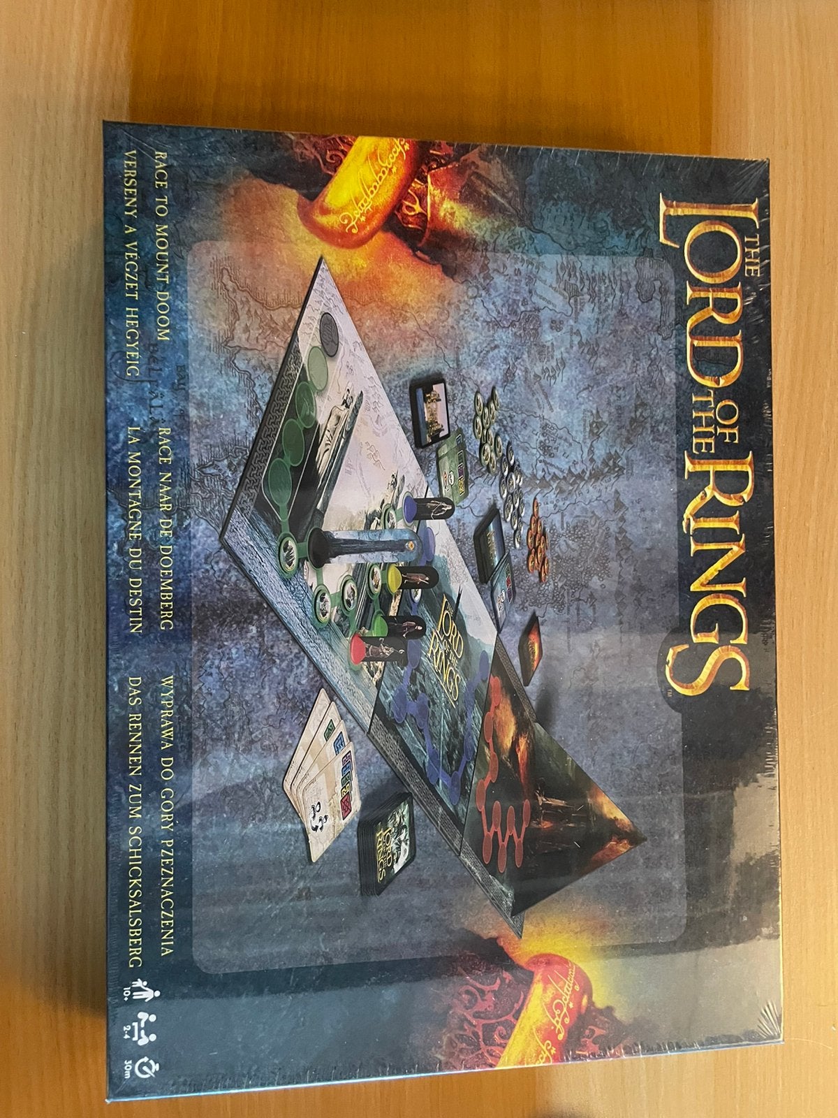 (Nieuw) Lord of the Rings Race to Mount Doom bordspel, Trois ou quatre joueurs, Enlèvement ou Envoi, Neuf