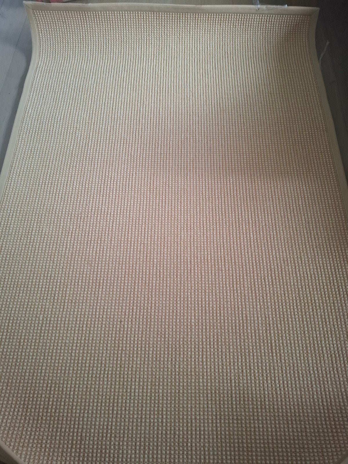 Nouveau tapis indien noué à la main, Enlèvement