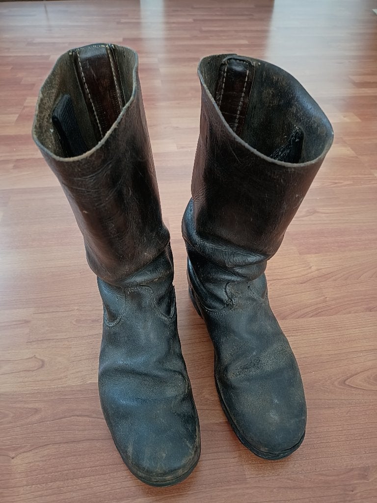 WW2 German Boots., Verzamelen, Ophalen, Landmacht, Kleding of Schoenen