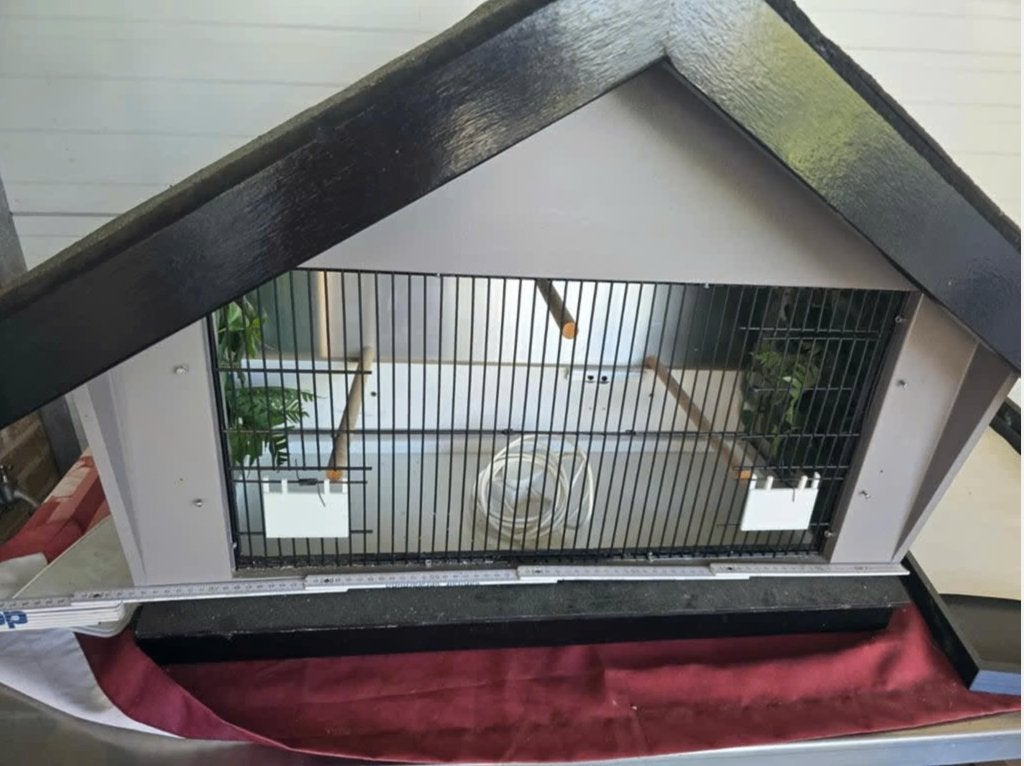 Kooi voor Merel, Vink, kanarie, Nachtegaal, Ophalen, Zo goed als nieuw, Overige materialen, Vogelkooi
