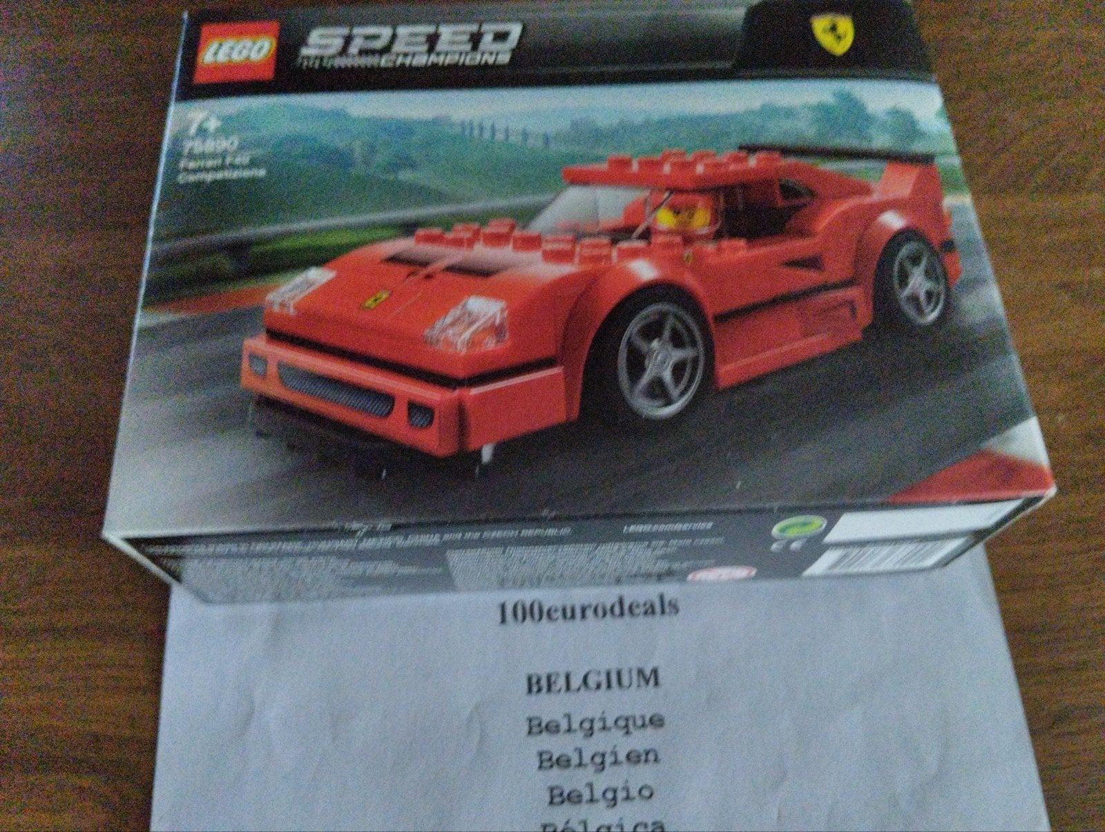 lego 75890 Ferrari F40 competizione, Ophalen of Verzenden