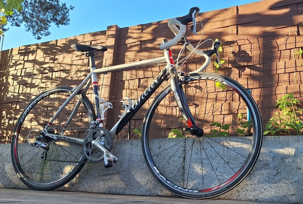 Wilier Triestina Racefiets TOPSTAAT Fiets Medium Koersfiets, 28 inch, Aluminium, 49 tot 53 cm, 15 tot 20 versnellingen