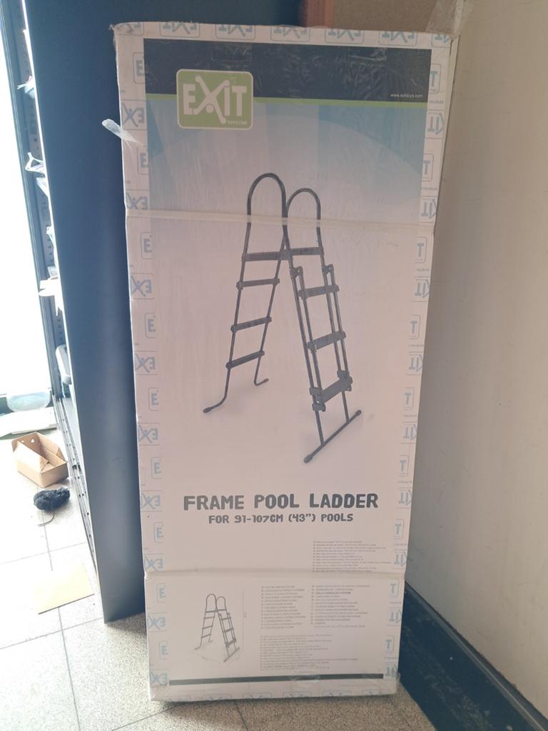 Zwembadladder Exit (nog steeds beschikbaar), Ophalen, Nieuw, Ladder