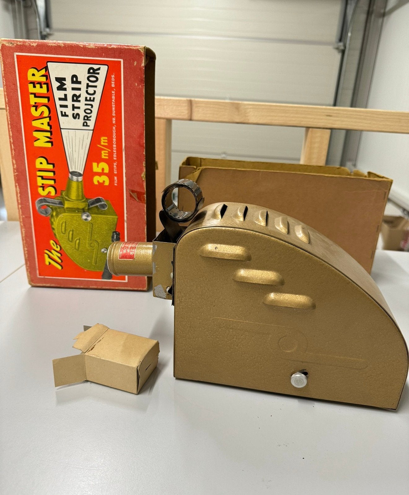Projecteur de bande de film 35mm The Dot Master Vintage 1950, Enlèvement ou Envoi, 1940 à 1960, Projecteur
