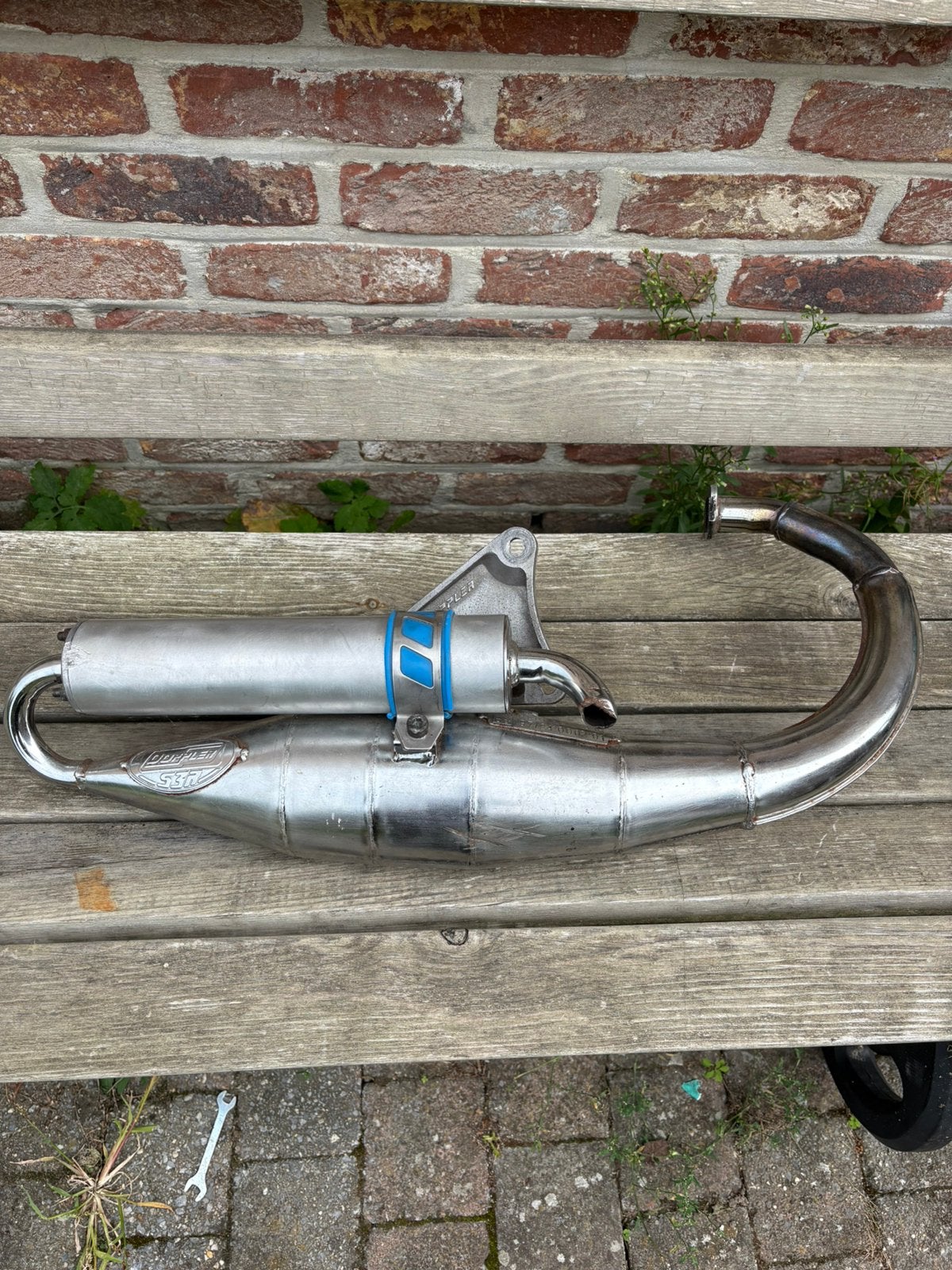Booster uitlaat, Fietsen en Brommers, Ophalen, Gebruikt