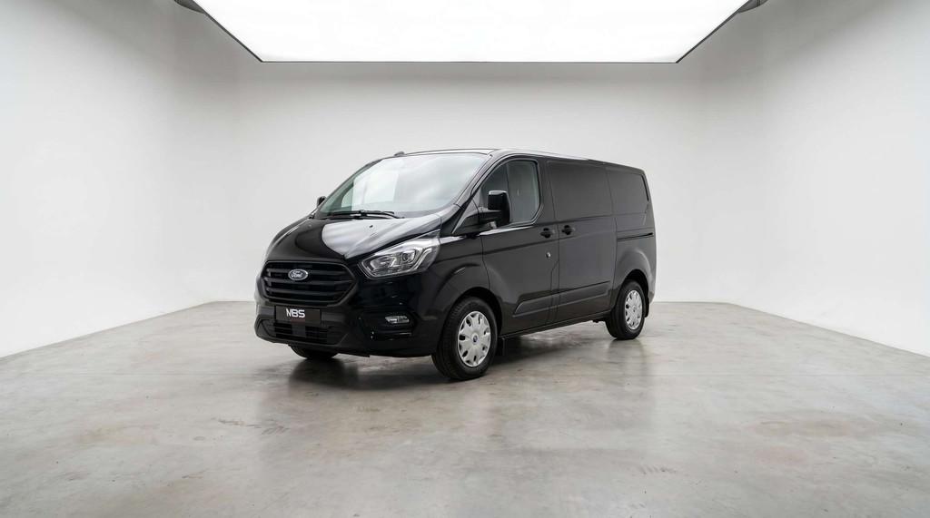Ford Transit Custom 2.0 TDCi L2H2 Limited* CAMÉRA * CLIM *, Stof, Gebruikt, Zwart, Diesel