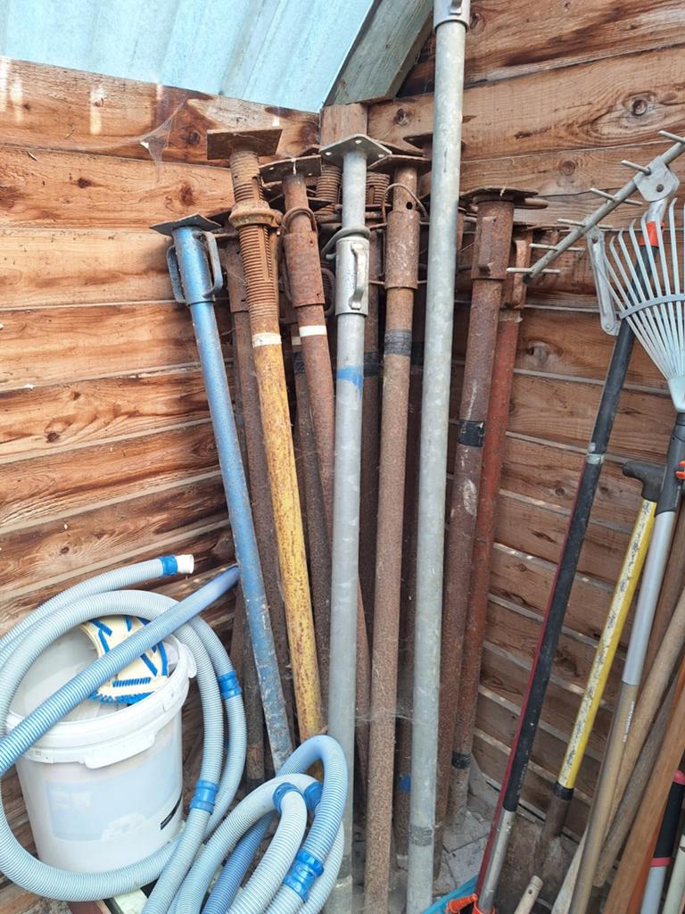 Stippen, Doe-het-zelf en Bouw, Steigers, Ophalen, Gebruikt, 2 tot 5 meter