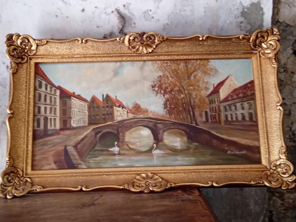 Grand Tableau de Van Vooren, Antiquités & Art, Art | Peinture | Classique, Enlèvement