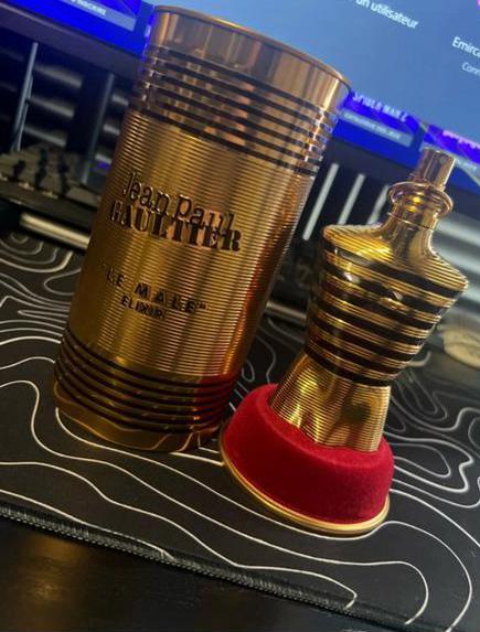 Jean Paul Gaultier le male elixir 125 ml, Enlèvement ou Envoi, Comme neuf, Bouteille de parfum, Plein