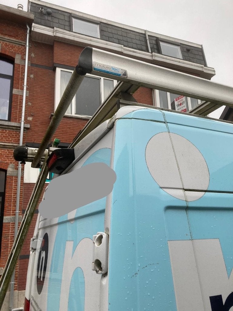 bagagedrager Mobietec bestelwagen, Auto diversen, Ophalen, Gebruikt