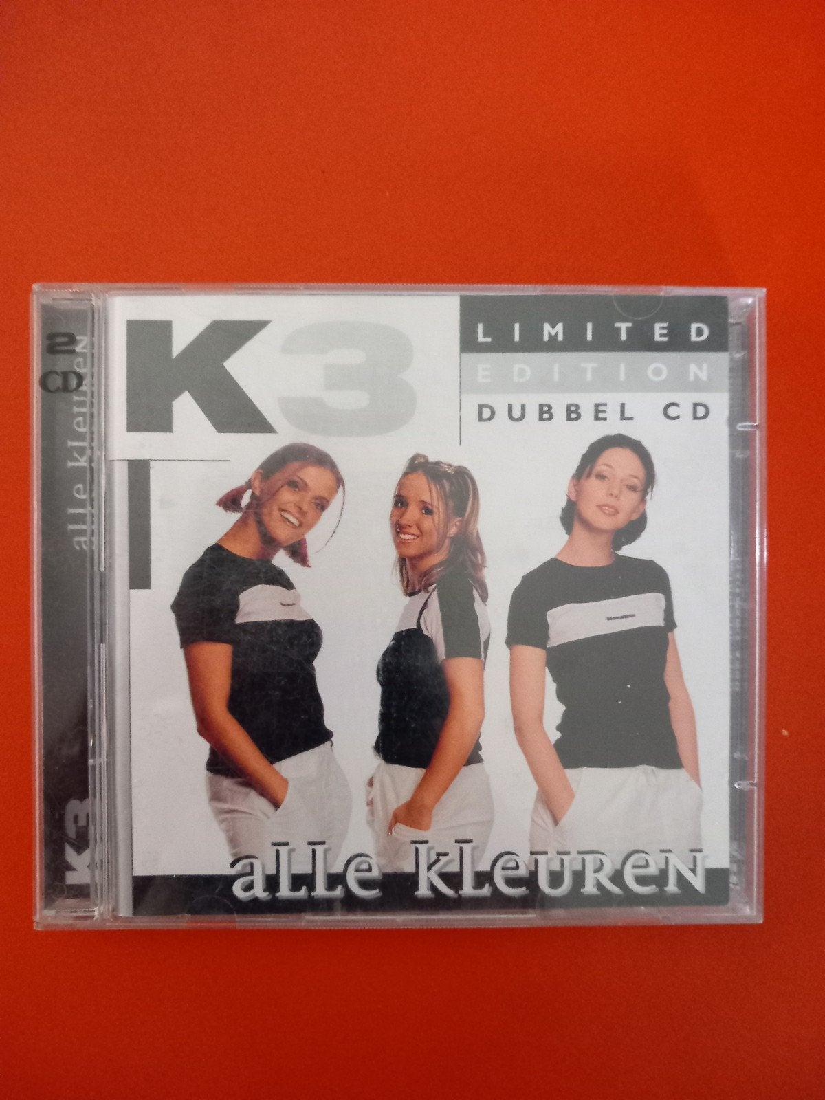cd - K3 - alle kleuren dubbel'cd  -> 5€, Ophalen, Zo goed als nieuw, Inclusief boekje