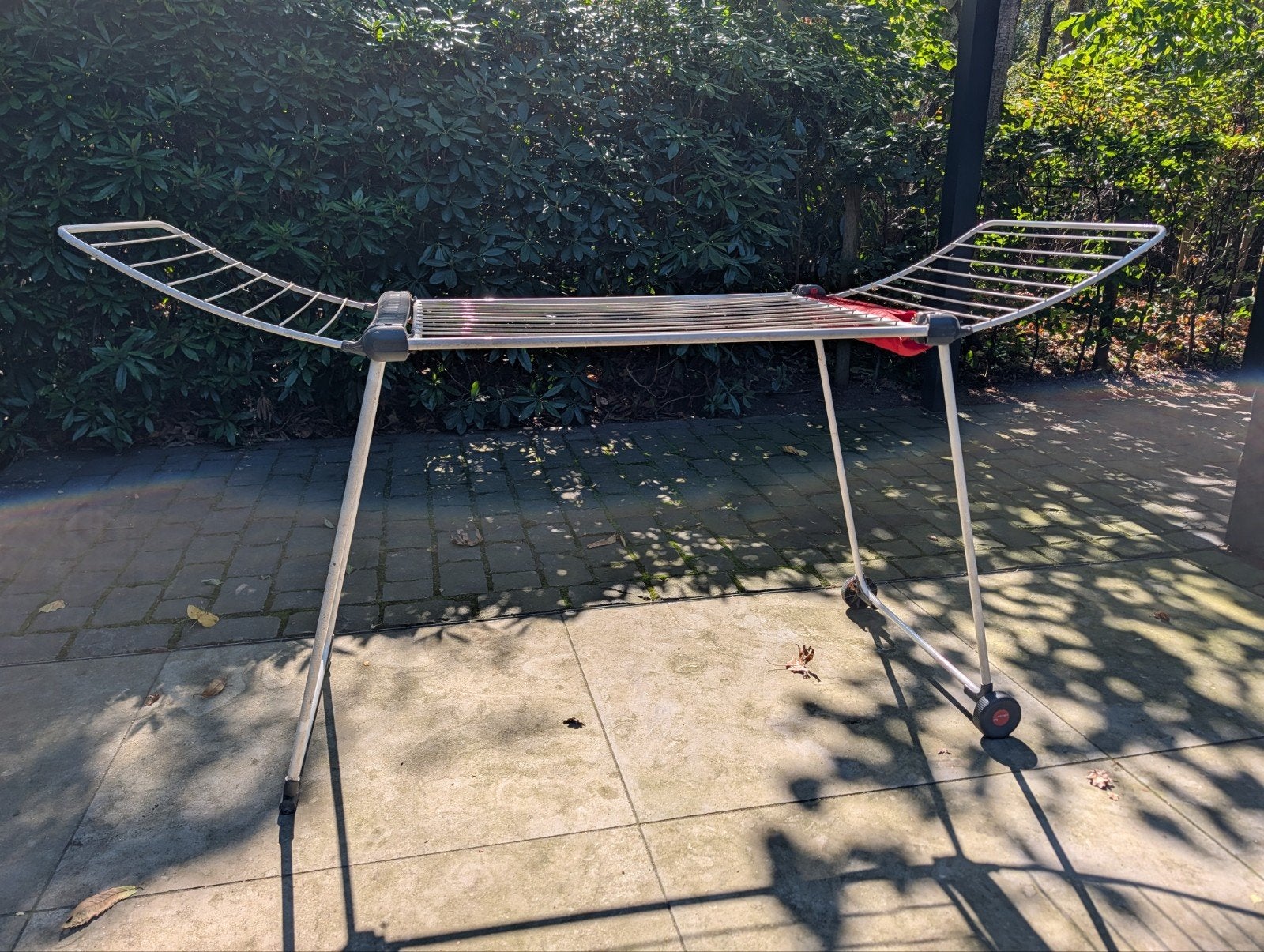 Groot verplaatsbaar droogrek – ca. 2 meter, Tuin en Terras, Droogmolens en Wasrekken, Ophalen