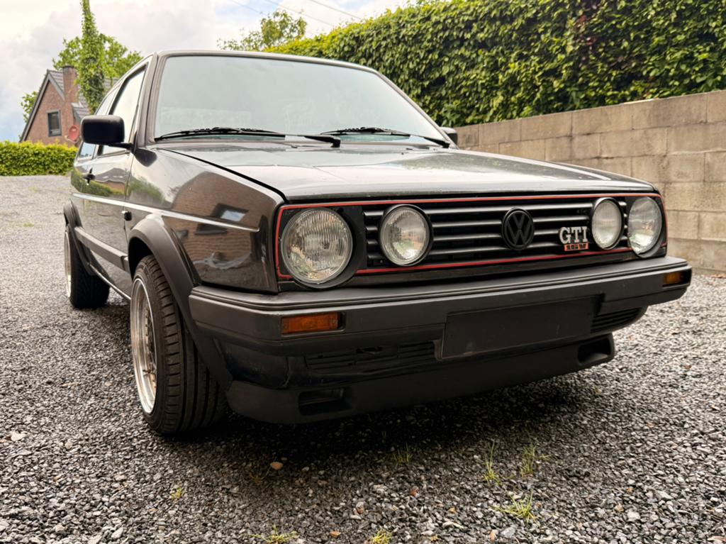 VW Golf 2 GTI 16V 16V KR, Auto's, Volkswagen, Particulier, Golf, Elektrische ramen, Benzine, 3 deurs, Leder, Ophalen