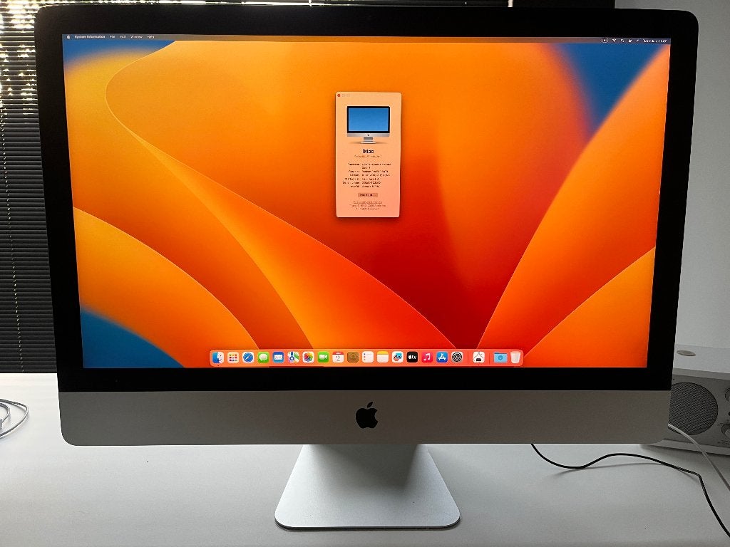 Imac 27 inch 5K retina, Computers en Software, Apple Desktops, Ophalen, HDD, IMac, Zo goed als nieuw