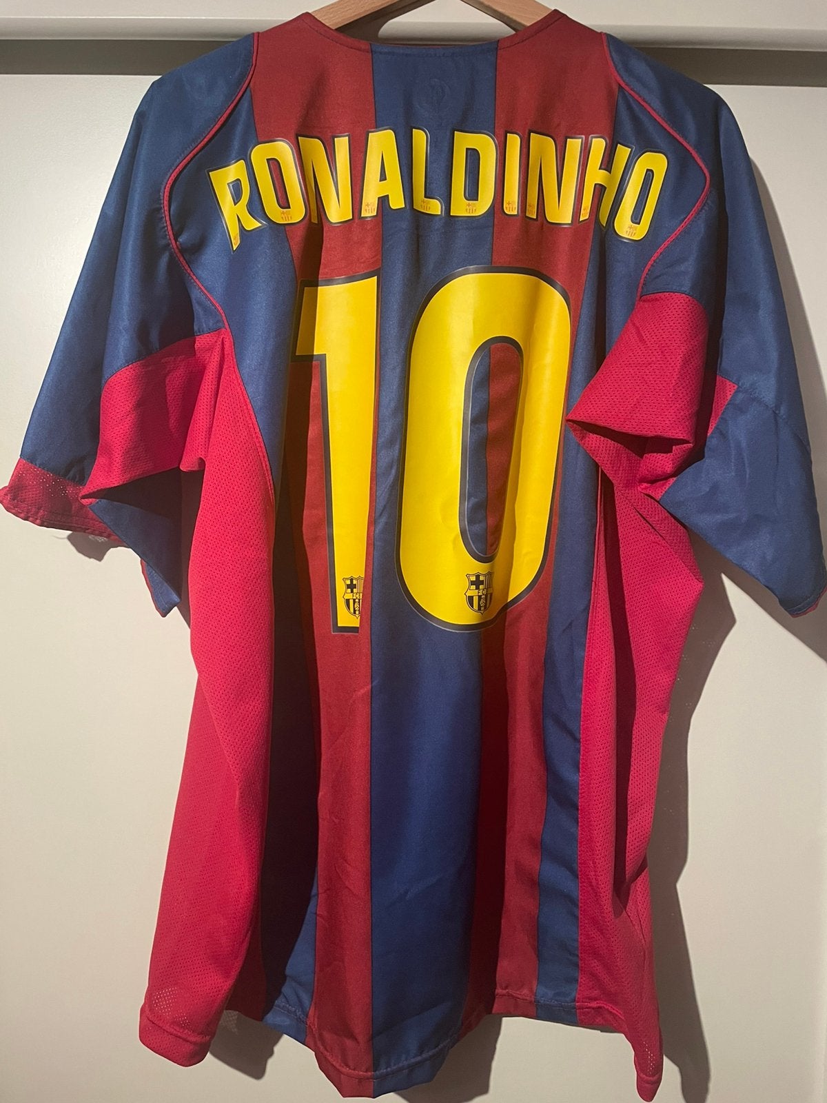 FC Barcelona Ronaldinho, Sport en Fitness, Ophalen of Verzenden, Zo goed als nieuw