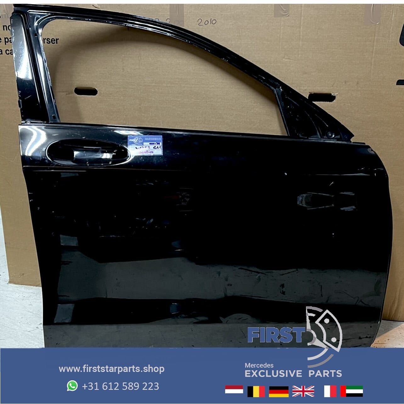 W253 GLC DEUR PORTIER ZWART RECHTSVOOR Mercedes GLC Klasse 2, Gebruikt, -, Deur, Ophalen of Verzenden