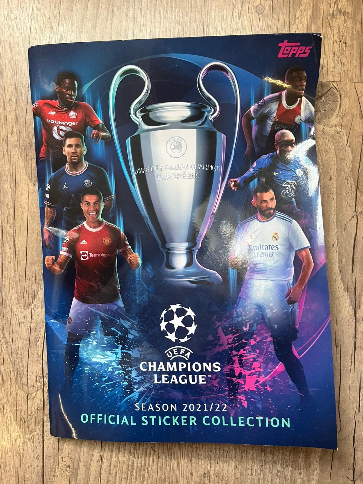 Eufa champions league stickercollectie (2021/22), Collections, Envoi, Utilisé