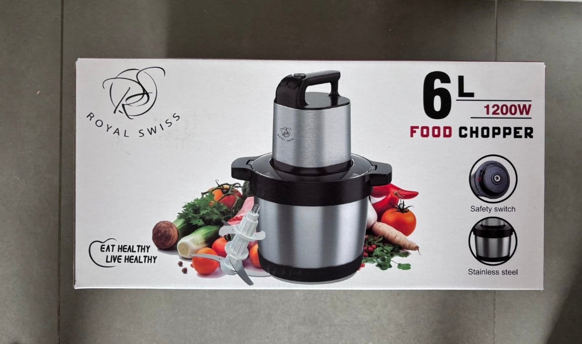 Royal swiss food chopper NIEUW, Electroménager, Enlèvement, Comme neuf