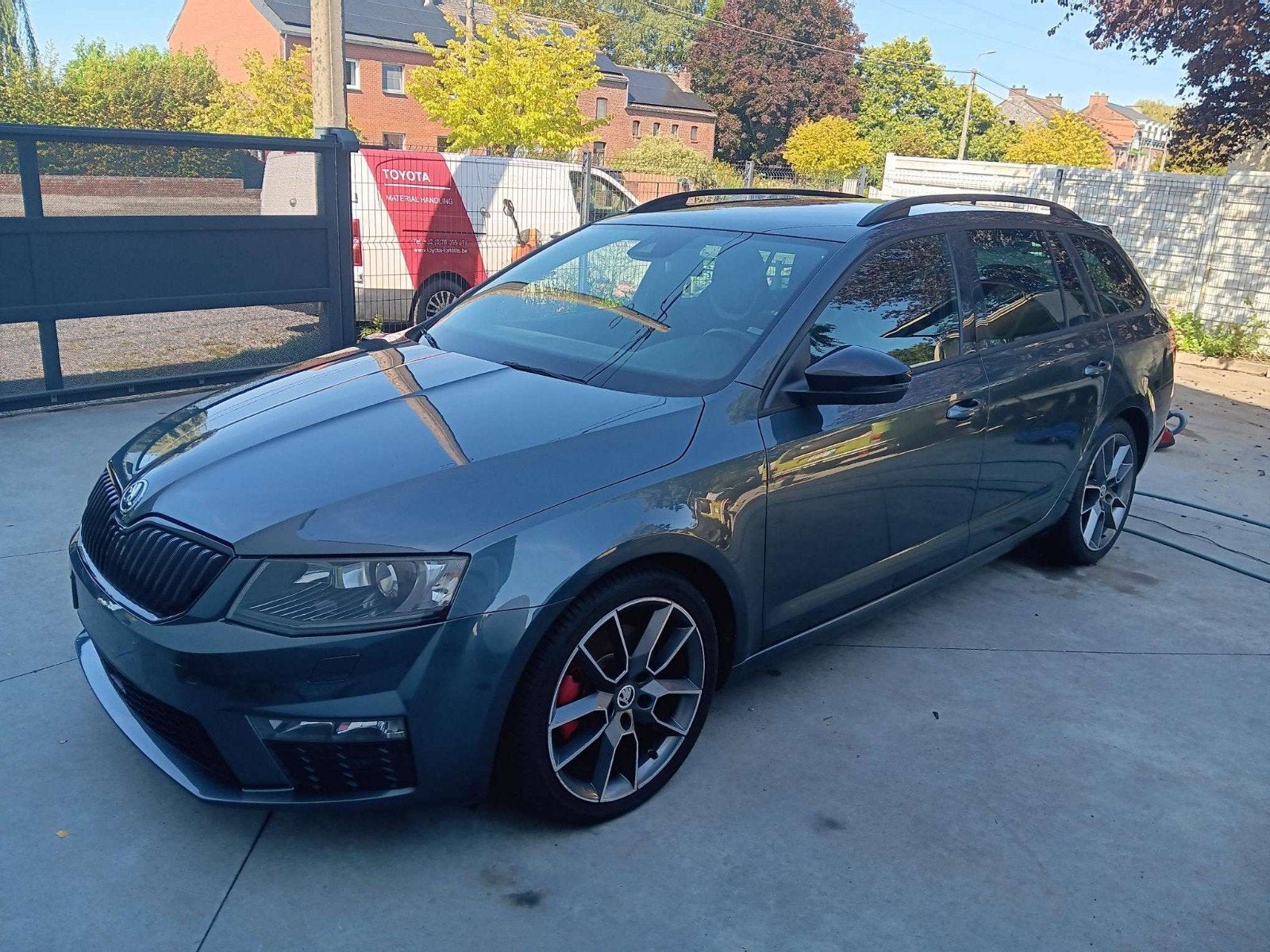 Skoda octavia rs, Auto's, Voorwielaandrijving, 4 cilinders, Leder en Stof, 5 deurs
