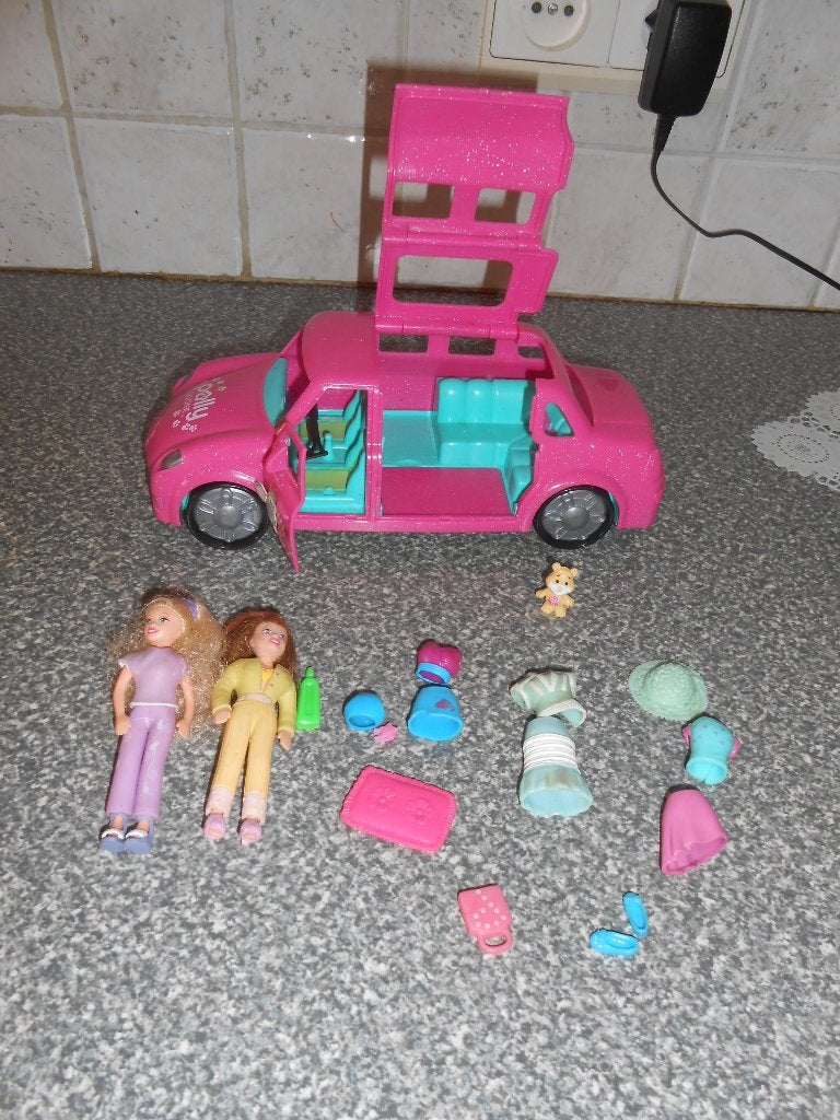Polly pocket auto, Ophalen of Verzenden, Zo goed als nieuw