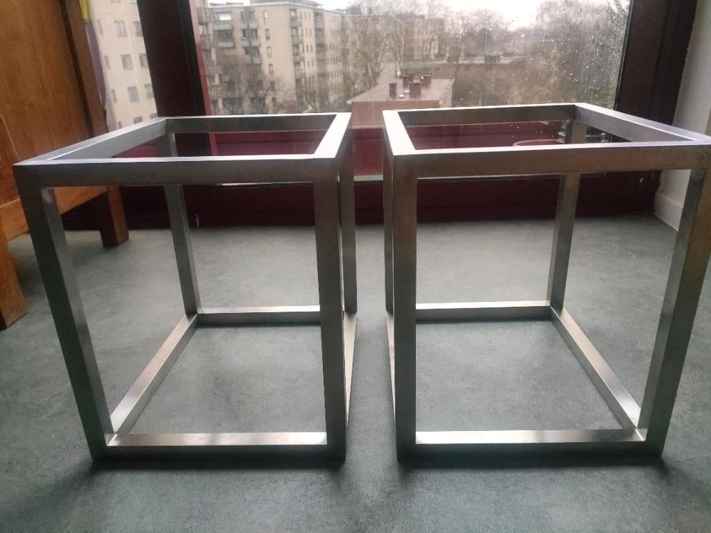 2 frames, Overige materialen, Minder dan 60 cm, Vierkant, Ophalen of Verzenden