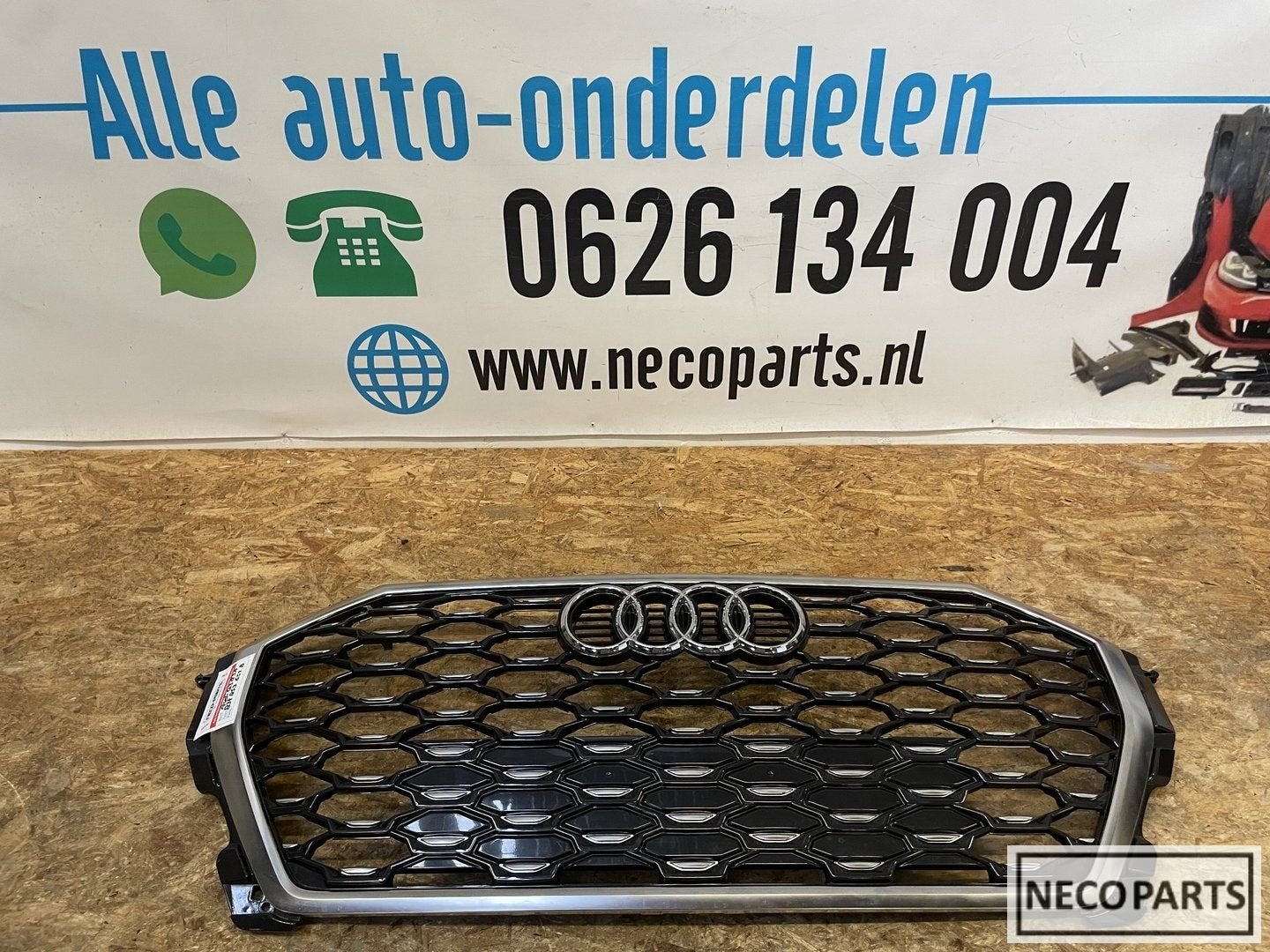 AUDI Q3 83A SQ3 GRILL BUMPERGRILL 83F853651B ALLES LEVERBAAR, Auto-onderdelen, Carrosserie, Bumper, Audi, Gebruikt, Ophalen of Verzenden