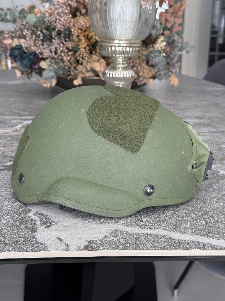 ACH Kevlar Level IIIA hoog uitgesneden ballistische helm, Ophalen of Verzenden, Landmacht, Helm of Baret
