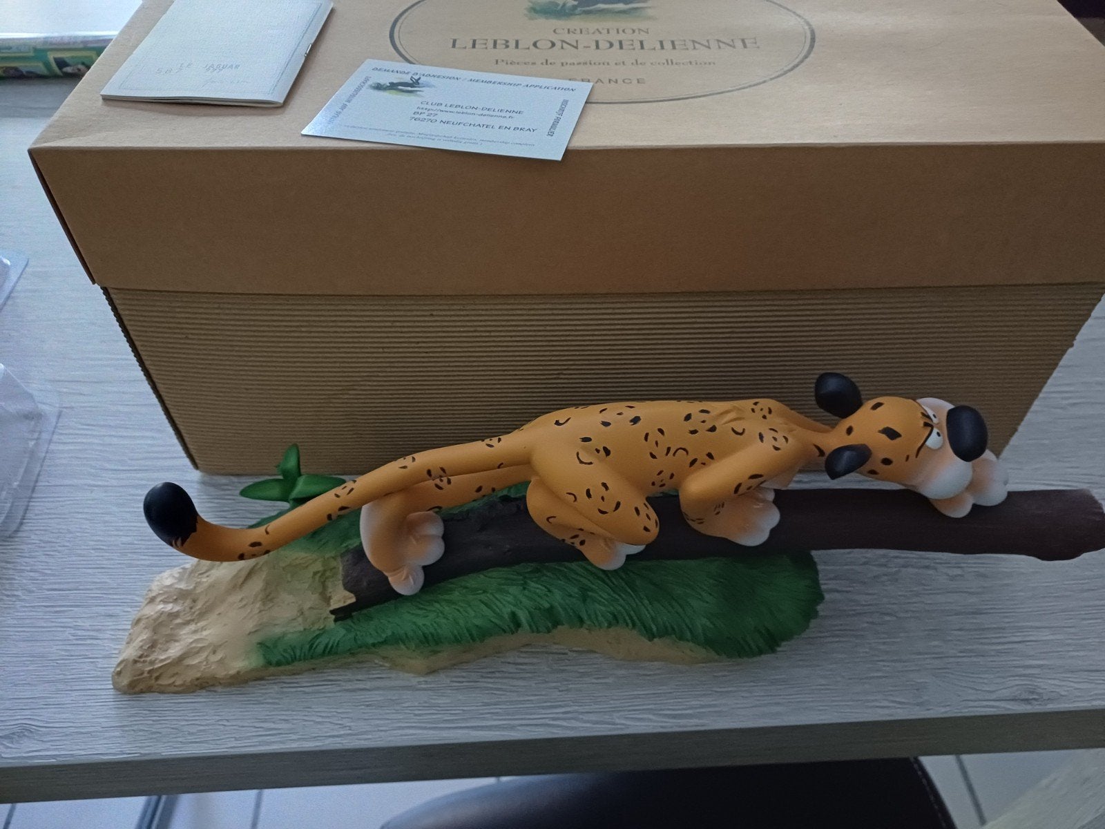 Leblon Jaguar, Enlèvement ou Envoi, Autres personnages, Comme neuf, Statue ou Figurine