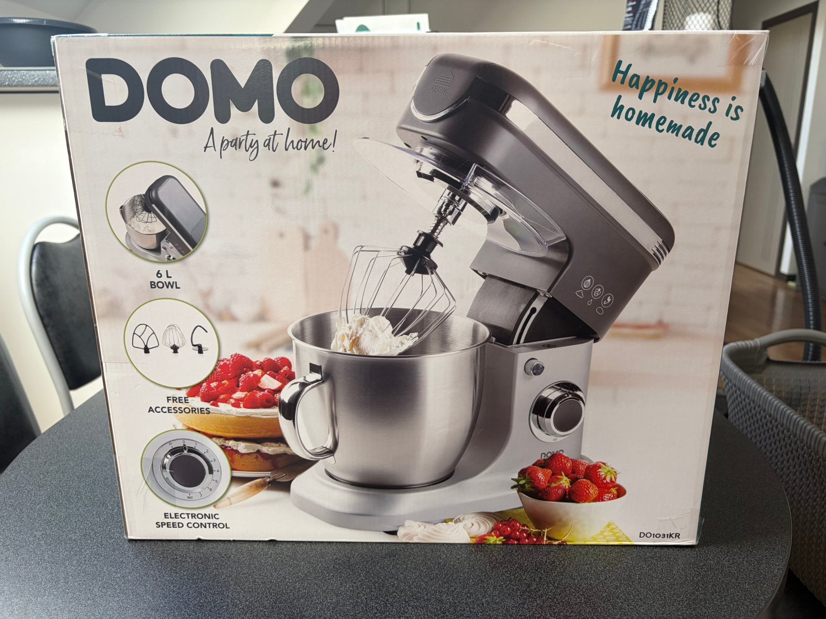 Domo keukenrobot, Electroménager, 4 litres ou plus, Enlèvement, Comme neuf