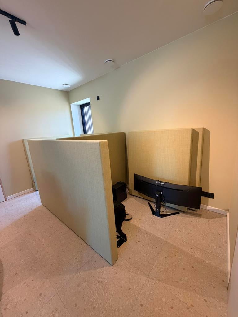 panneaux de séparation acoustiques, Enlèvement