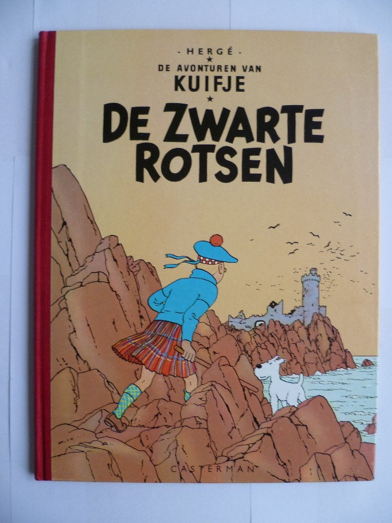 KUIFJE 1E DRUK FACSIMILE UITGAVE"DE ZWARTE ROTSEN"UIT 1987, Enlèvement ou Envoi, Une BD, Comme neuf, Hergé