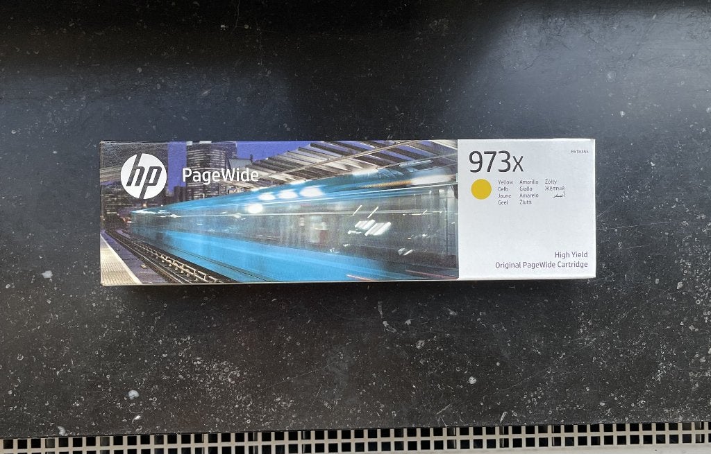 Originele HP 973X geel F6T83AE cartridge – nieuw, Computers en Software, Printerbenodigdheden, Ophalen of Verzenden, Nieuw, Cartridge