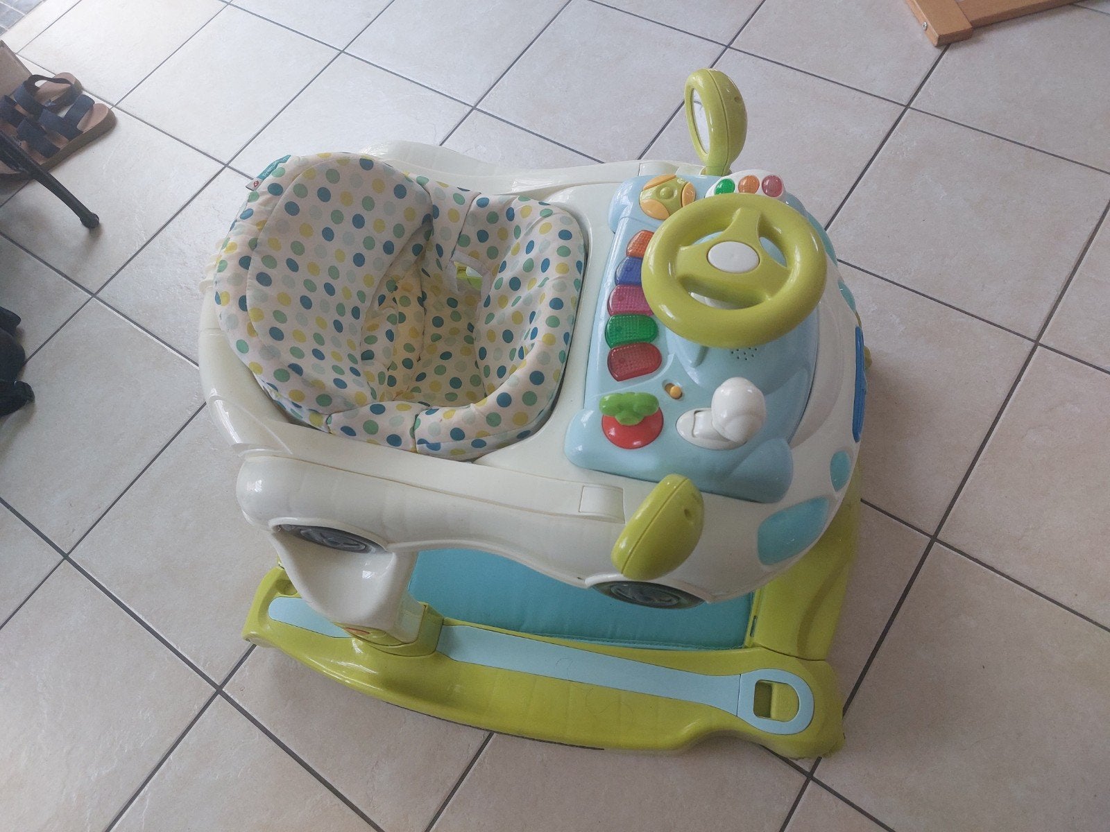 Trotteur 4 en 1, Enlèvement
