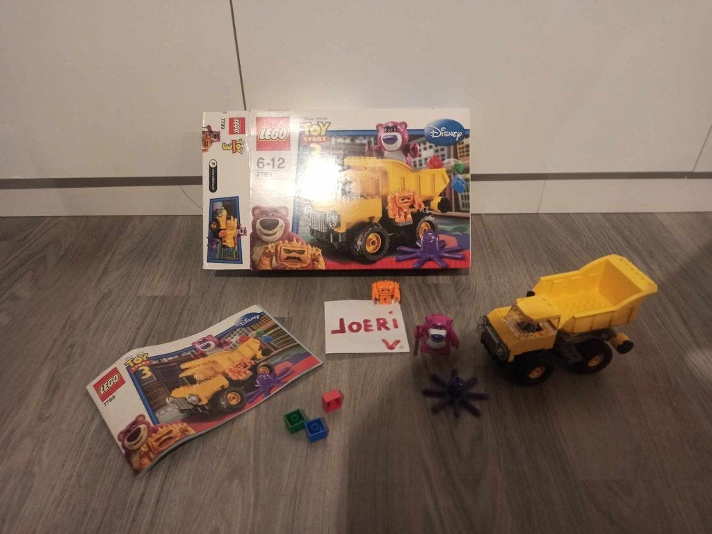 7789 LEGO Toy Story Lotso's Dump Truck, Ophalen of Verzenden, Zo goed als nieuw, Lego