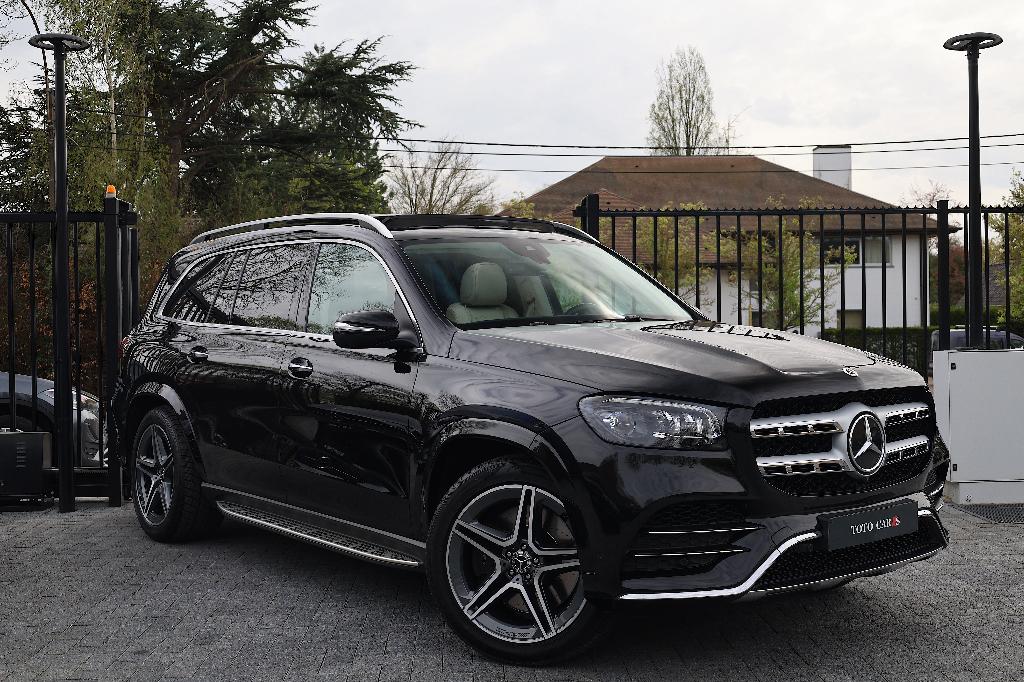 Mercedes-Benz GLS 350 d 4-Matic /// AMG PACK, Auto's, 2925 cc, Leder, Bedrijf, 5 deurs