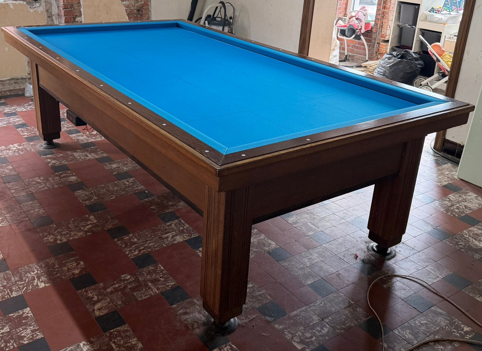 Biljart 2.30 verwarmt, Enlèvement, Utilisé, Table de billard
