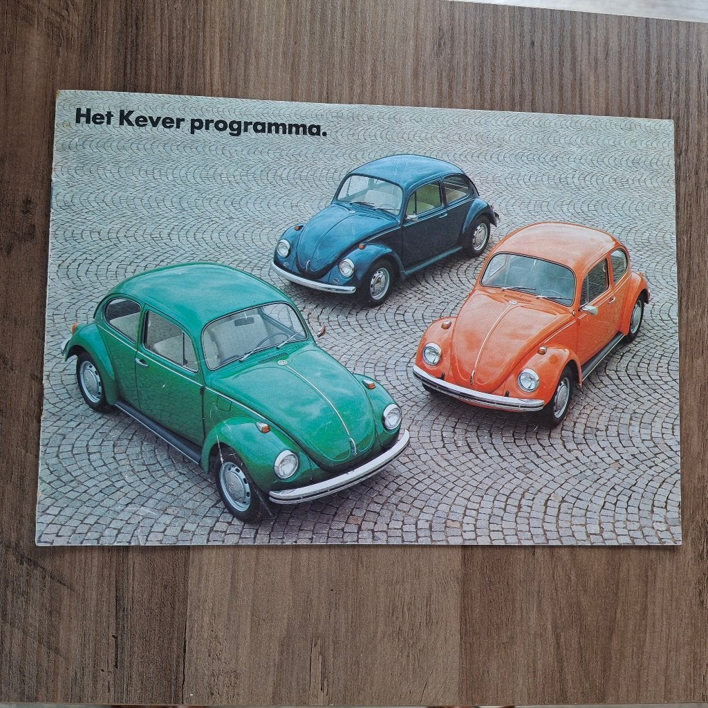 V.W. - Het Kever programma.     8/70, Enlèvement ou Envoi, Comme neuf