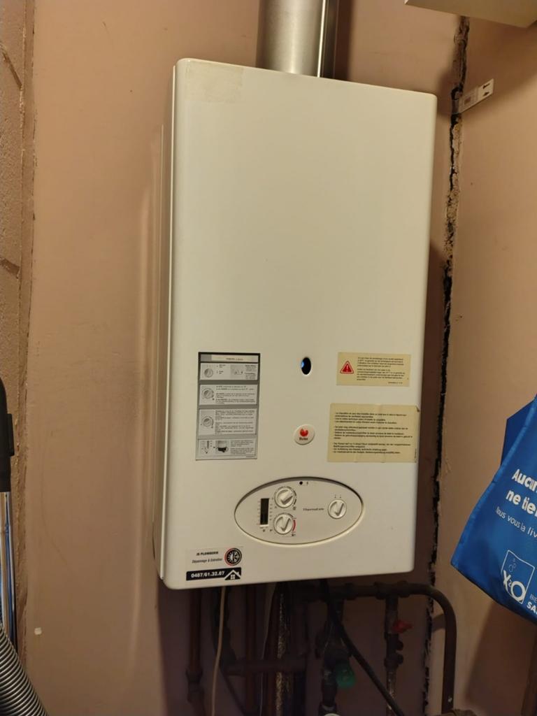 Chaudière Bulex thematek 24 kw + thermostat, Bricolage & Construction, Enlèvement, Élément, Gaz naturel, Utilisé