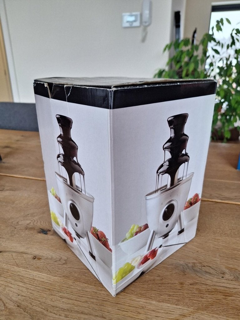 Chocoladefontein, Zilver, Ophalen of Verzenden, Zo goed als nieuw, Metaal