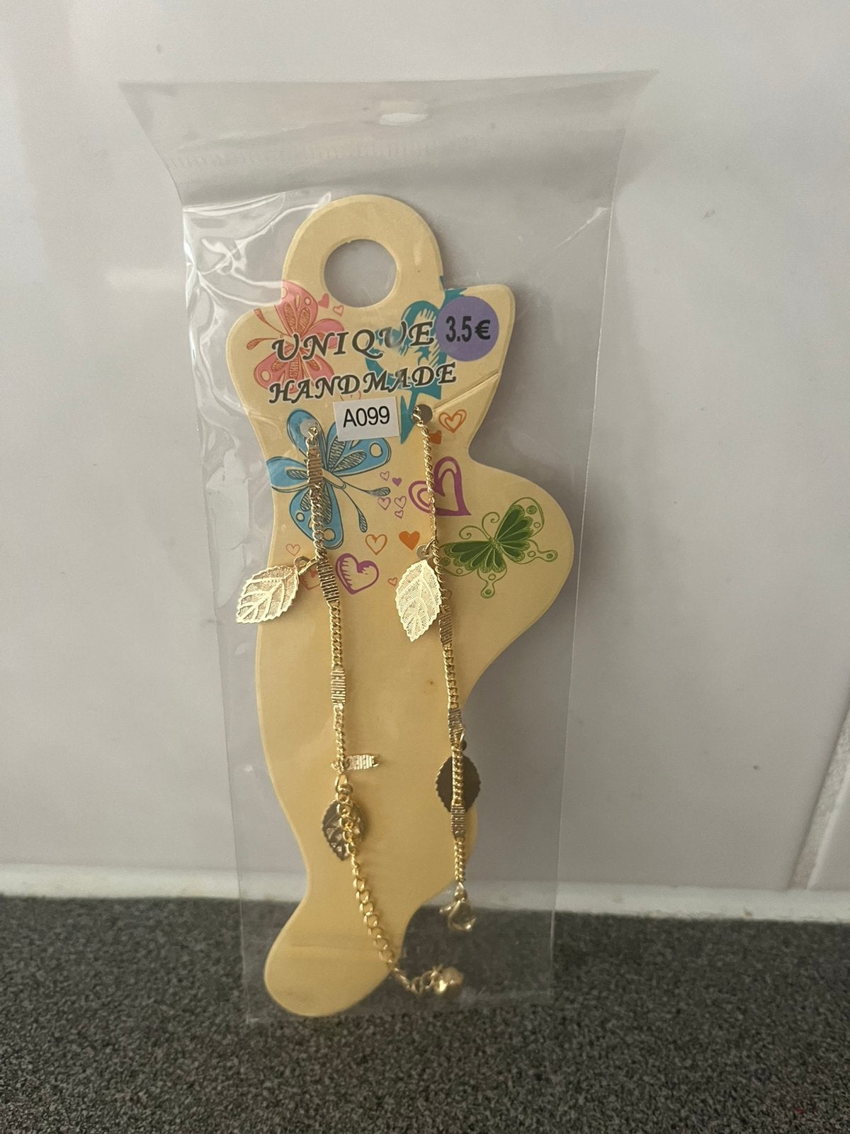 Handgemaakte voetenketting, Ophalen of Verzenden, Nieuw