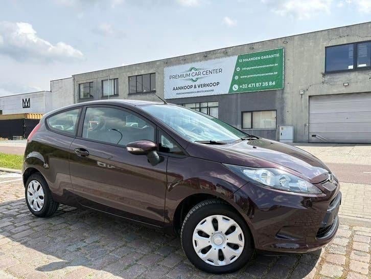 Ford Fiesta | 12 Maanden Garantie | 102 Dkm | Benzine | 2009, Voorwielaandrijving, Stof, Zwart, Fiësta