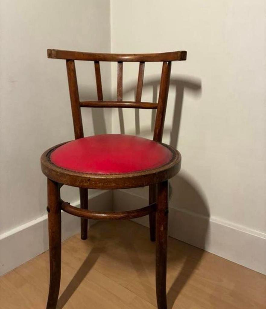 Houten bistro stoel, Antiek en Kunst, Ophalen