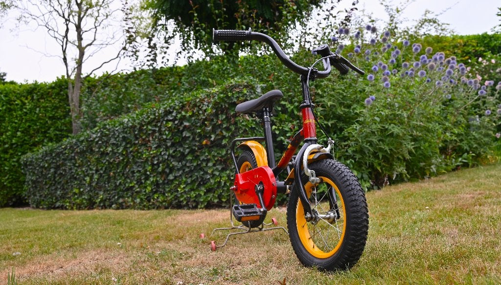 Een mooi kinderfiets 12,5 inch, Fietsen en Brommers, Ophalen, Gebruikt, Terugtraprem