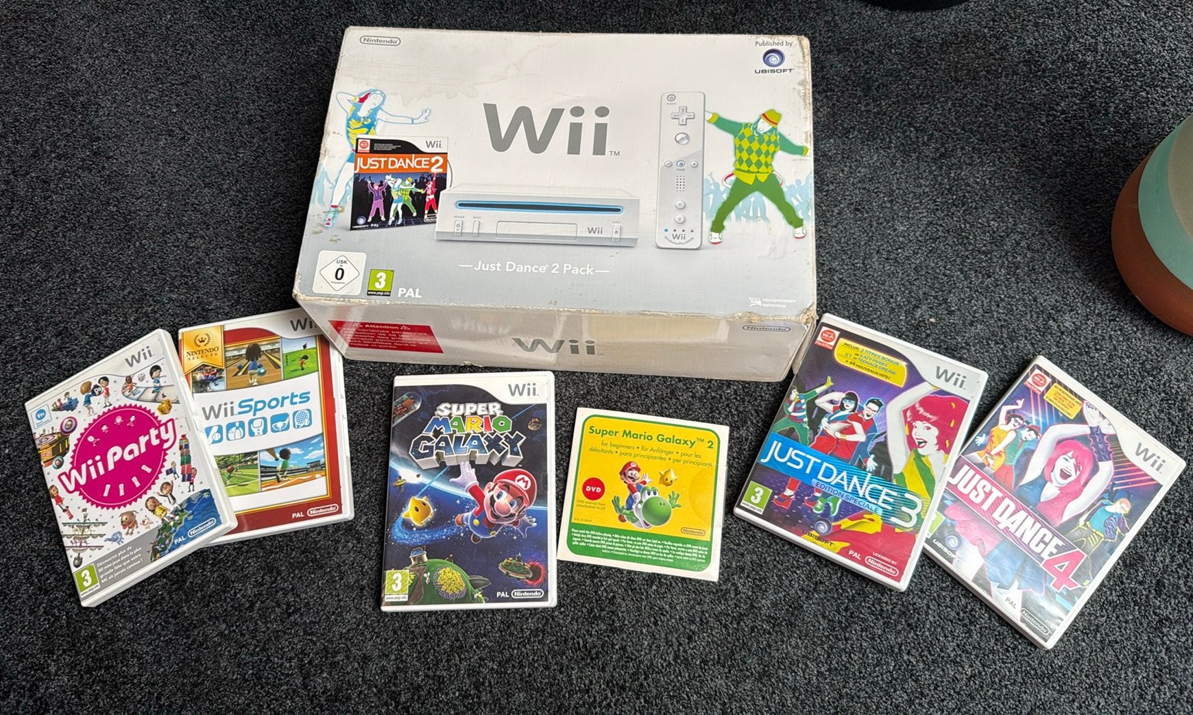 Wii met spelletjes, Games en Spelcomputers, Ophalen of Verzenden, Wit, Met games