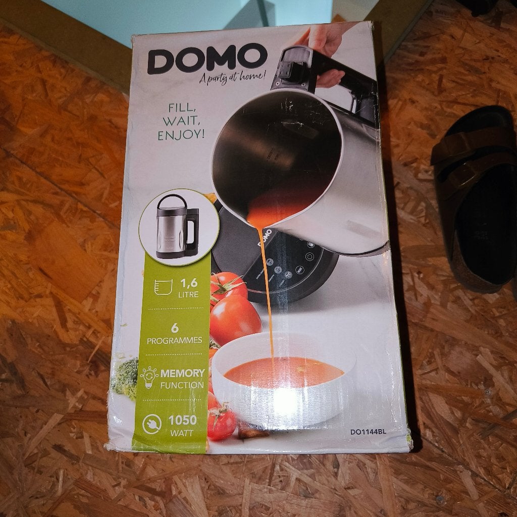 bouloire électrique domo dl1144dl, 1 à 2 litres, Enlèvement, Neuf